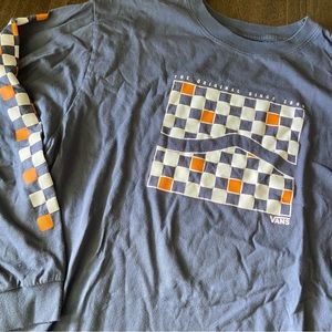 Vans mens long sleeve graphic tshirt